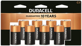 Duracell MN14R8DWZ17 Battery, 1.5 V Battery, C Battery, Alkaline, Manganese Dioxide